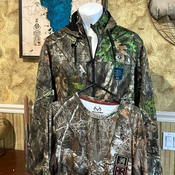 Mossy Oak and RealTree Bundle XL/L. NWT